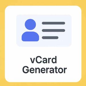 anteprimus-toolbox-vCardGenerator
